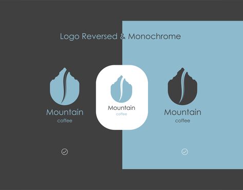 Mountain Coffee Logo, Cabin Logo, Blue Mountain Coffee, Mountain Coffee, Coffee Brand, Beautiful Logos Design, Mountain Logos, Coffee Logo, Make Your Logo