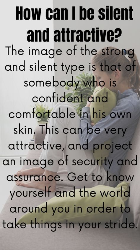 They all play a part in how attractive you appear are to others. So, with all of that being said, let's dive into how you can be silently attractive. How To Become Silently Attractive, How To Be Silently Attractive, Silently Attractive, Falling In Love Again, Self Motivation, Getting To Know You, What Is Love, Getting To Know, Relationship Quotes