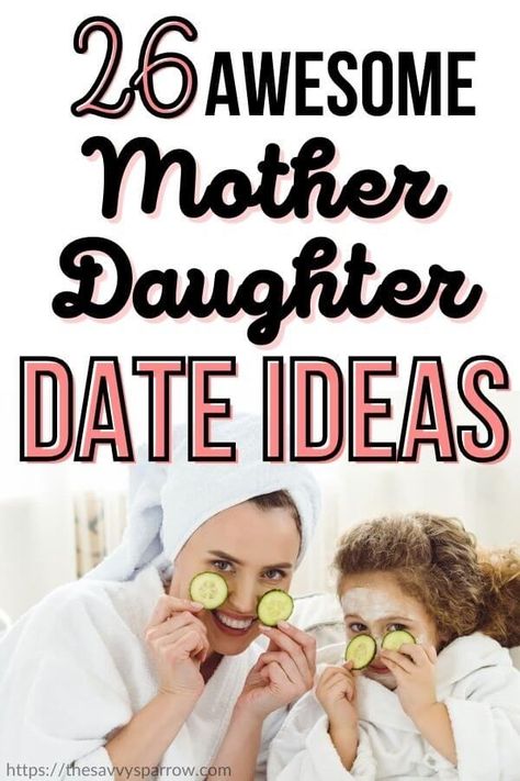 Whether you need mother daughter date ideas at home or out on the town, you'll find some awesome and creative ways to bond with your daughters here! Great mommy and me dates for toddlers and even mom and daughter date ideas for teens! Mom And Daughter Date Ideas, Mommy And Me Dates, Daughters Day Date, Mother Daighter, Unique Dates, Date Ideas For Teens, Mom Daughter Dates, Date Ideas At Home, Mommy Daughter Dates