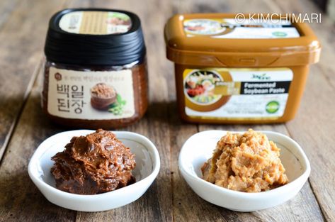 Doenjang Recipe, Gluten Free Asian Recipes, Soybean Paste, Chopped Liver, Korean Kitchen, Cooking Substitutions, Asian Spices, Fermentation Recipes, Paste Recipe