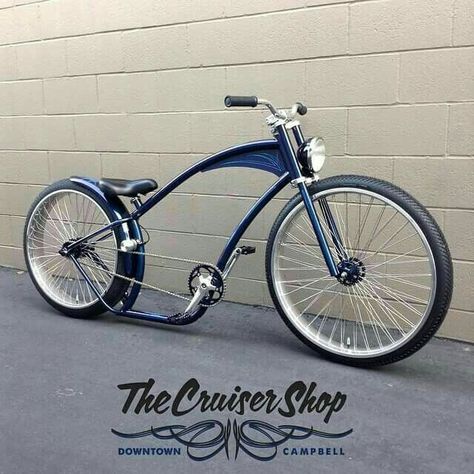 Custom Beach Cruiser, Lowrider Bicycle, Riding Tips, Beach Bicycle, Motorised Bike, Velo Vintage, Fat Tire Bikes, Lowrider Bike, Drift Trike