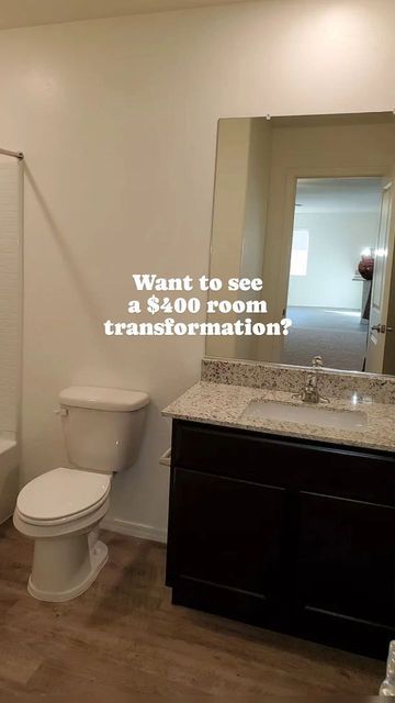 Easy Bathroom Updates Diy, Upgrading Builder Grade Home, Diy Small Bathroom Remodel On A Budget, Builder Grade Mirror Update, Builder Grade Bathroom Makeover, Bathroom Reno Ideas, Bathroom Update Diy, Builder Grade Bathroom, Cheap Bathroom Makeover