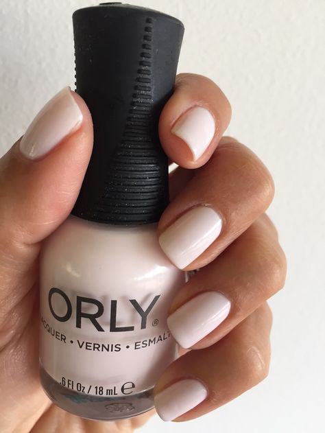 I recently received one of the best assortment of beauty and lifestyle  goodies in the Spring VIP box from FabFitFun. One of the items in the  box was this bottle of whitish Orly Nail Polish--it's one of the  most  wearable nail colors for transitioning into Spring and Summer. This polish  goes on opaque and is not at all streaky. It reads white with a pale pink  undertone so it's easy for anyone to wear.  Orly Cake Pop, $8.50  I have received dozens of compliments on this neutral nail shade... Whitish Pink Nails, Orly Nails, Mail Polish, Melanin Makeup, Orly Nail Polish, Fab Nails, Spring Nail Colors, Lady Fingers, Nails Colors