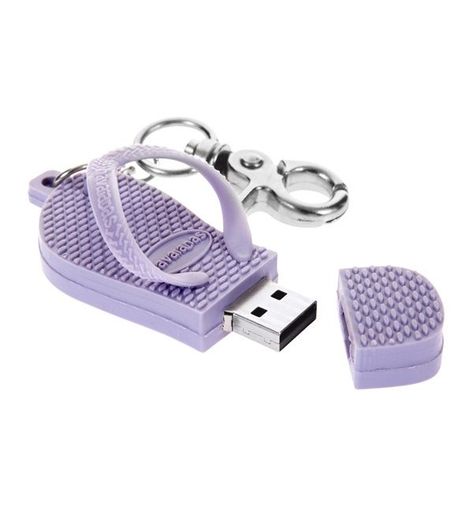 Cute Havaianas USB Key Usb Aesthetic, Custom Usb Drives, Tech Gadgets Technology, Smartphone Gadget, Usb Keys, Custom Usb, Usb Design, Gadget Gifts, Pen Drive