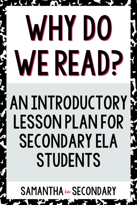 High School Ela Activities, High School Classroom Posters, Middle School Beginning Of Year Activity, Lesson Plans For High School Students, Grade 8 English, First Day Of School Activities 8th Grade Ela, Ela Bulletin Boards Middle School, Science Of Reading High School, Ela Lesson Plans High School