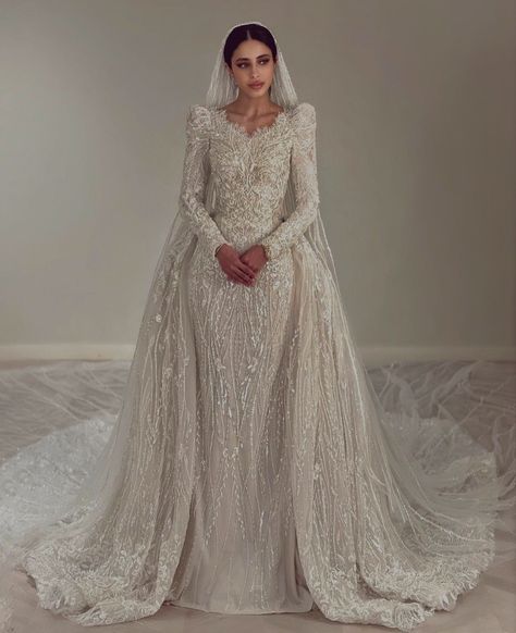 Wedding Dresses Dubai, Iran Wedding Dress, Wedding Dresses Middle Eastern, Turkish Wedding Dress Gowns, Arab Bridal Dress, Traditional Arabic Wedding Dress, Hijab Wedding Dresses Turkish, Wedding Dress For Hijab, Turkish Bridal Dresses