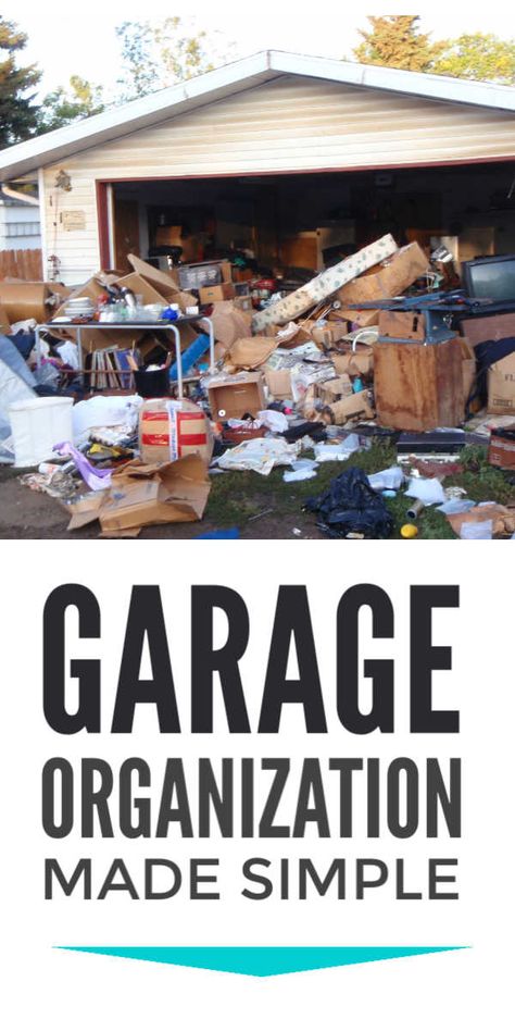 Declutter Garage, Garage Clutter, Garage Organizing, Garage Storage Inspiration, Garage Organization Tips, Garage Organisation, Storage Garage, Clean Garage, Garage Organization Diy