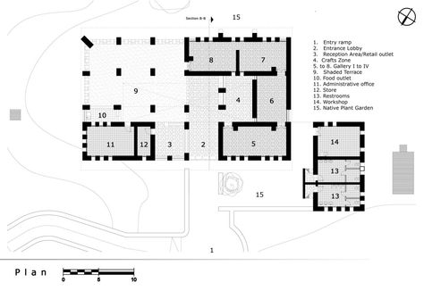 Architects: Egyptian Earth Construction Association Location: Marsa Alam, Egypt Photographs: Courtesy of Nour Rifai & Ramses Nosshi Visitor Center Architecture, Visitor Center Design, Visitors Center, Marsa Alam, Sea Shore, Visitor Center, Red Sea, Modern Buildings, Magazine Design