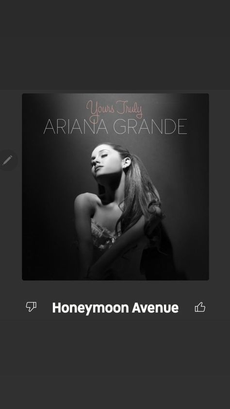 Honeymoon Avenue Aesthetic, Daydreamin Ariana Grande, Ariana Grande Honeymoon Avenue, Ariana Grande The Way, The Way Ariana, Tattooed Heart Ariana Grande, Spotify Screenshot, Honeymoon Avenue, Ariana Grande Tattoo