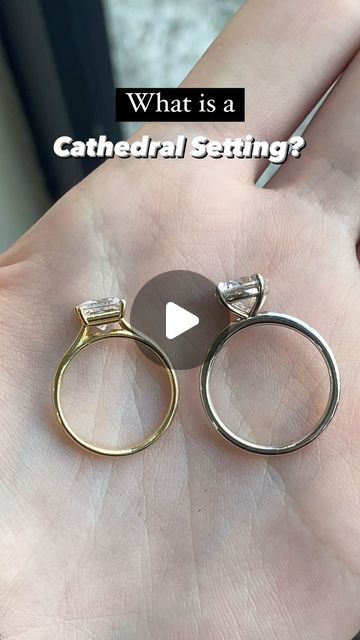 278K views · 4.4K likes | Laura Preshong ~ Wedding Rings on Instagram: "Our low profile settings are possible because of cathedral setting styles! 💍 Definitely ideal for those who are more hands on at work, or are just looking for a sense of security for their ring 💖✨

#cathedral #engagementring #modernengagementring #lowprofile #stackingring #flushstyle #engagementinspiration #proposalgoals #womenownedbusiness #diamondring #jewelrydesign" Laura Preshong, Profile Settings, Cathedral Setting, Modern Engagement Rings, Engagement Inspiration, Stacking Rings, Future Wedding, Wedding Stuff, Hands On