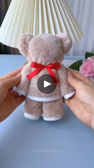 2.9M views · 9.7K reactions | How to make teddy bear at home with clothes
.
.
.
.
#viral 
#reels 
#crafts 
#the_craft_ideas 
#papercrafts 
#papercrafting 
#tranding 
#crafting | The Craft ideas Make Teddy Bear, Viral Reels, The Craft, Teddy Bear, Craft Ideas, Paper Crafts, Christmas Decorations, At Home, Christmas