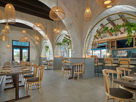 Santa Barbara Beach Restaurant | Mar Monte Hotel Coastal Restaurant, Santa Barbara Hotels, Santa Barbara Beach, Beachfront Hotels, Hotel Pool, California Beach, Grand Staircase, Light Installation, Beach Town