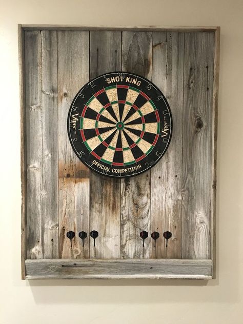 Darts Dartboard Wall Protector, Rec Room Basement, Dart Board Backboard, Dart Board Wall, Conference Room Design, Ultimate Man Cave, Game Room Basement, Recreational Room, Man Cave Basement