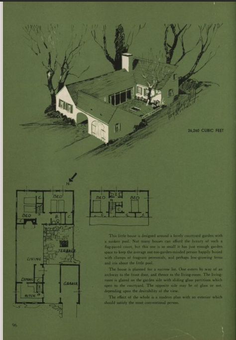 Royal Barry Wills, Vintage Floor Plans, 3d Floor Plans, Vintage House Plans, Sims Building, Sims House Plans, Casa Vintage, 3d Floor, Minecraft Builds