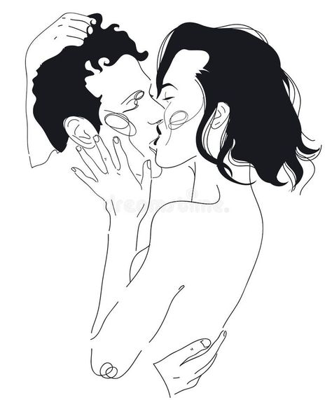 Couple Kissing Line Art Stock Illustrations – 665 Couple Kissing Line Art Stock Illustrations, Vectors & Clipart - Dreamstime - Page 4 Kissing Line Art, Kiss Line Art, Minimalist People, Couple Logo, Kiss Illustration, Illustration Love, Logo Face, Love Symbol, Couple Kissing