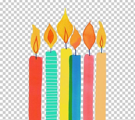 Candle Watercolor, Candle Png, Can Candles, Candle Illustration, Happy Birthday Greetings, Colorful Candles, Painting Illustration, Us Images, Birthday Greetings