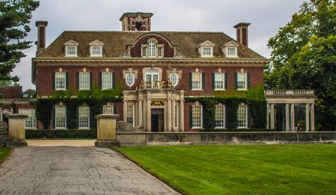 Old American Mansions, Old Brick Mansion, Old British Mansion, 1700s Mansion, 1940s Mansion, Old English Mansion, German Mansion, 1800s Estate, British Old Money