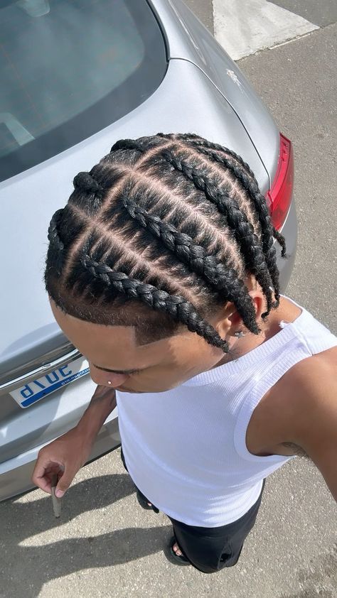 Best Cornrow Hairstyles, Braid Hairstyles For Men, Cornrows For Boys, Spiky Haircut, Twist Hair Men, Mens Twists Hairstyles, Cornrow Braids Men, Hair Twists Black, Boy Braids