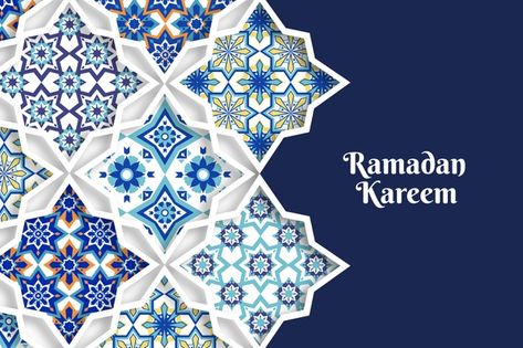 Arabic ornamental background in paper st... | Premium Vector #Freepik #vector Ramadan Pattern Design, Wallpaper Arabic, Happy New Year Logo, Ramadan Printables, Ramadan Design, Neon Light Wallpaper, Recipe Book Design, Ramadhan Mubarak, Halftone Design