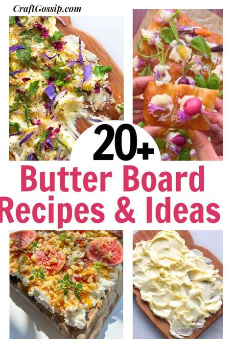 Simple Butter Board Ideas, Diy Butter Board, Mexican Butter Board, Gourmet Butter Recipes, Butter Smear Board, Best Butter Boards, Charcuterie Board Butter, Spring Butter Board, Easy Butter Board Ideas