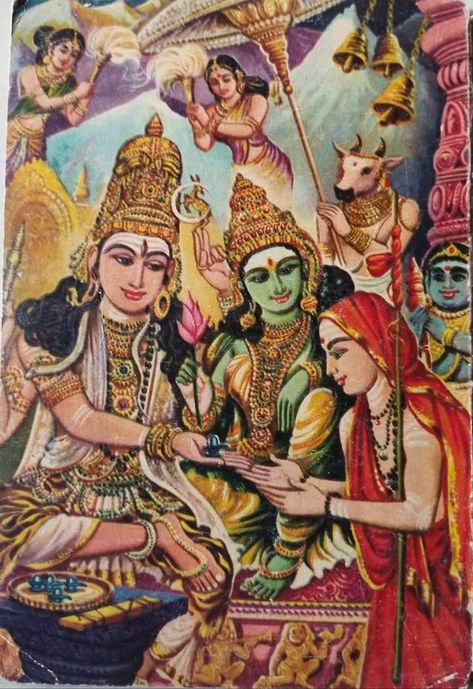 Adi Shankaracharya Kanchi Kamakshi, Adi Shankaracharya, Pic Art, Shakti Goddess, Shiva Parvati Images, Lord Shiva Hd Images, Hinduism Art, Vedic Art, Tanjore Painting