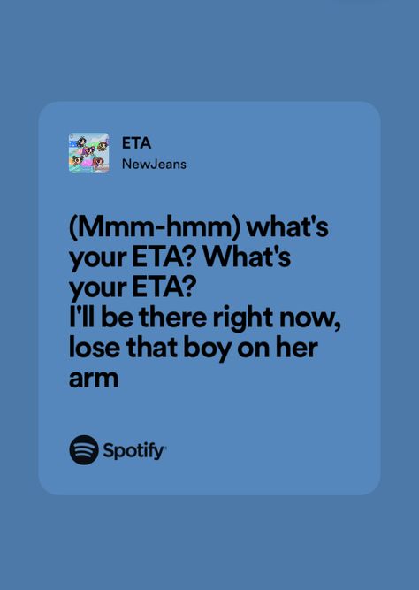 Eta Newjeans Lyrics, Newjeans Lyrics, Eta Newjeans, Pop Spotify, Newjeans Eta, Rhyming Quotes, Best Lyrics, Lyric Wallpaper, Kpop Lyrics