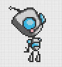 Invader Zim Pixel Art, Stitch Patch, Blanket Ideas, Pixel Art Grid, Invader Zim, Perler Beads Designs, Perler Bead Patterns, Bead Designs, Perler Beads