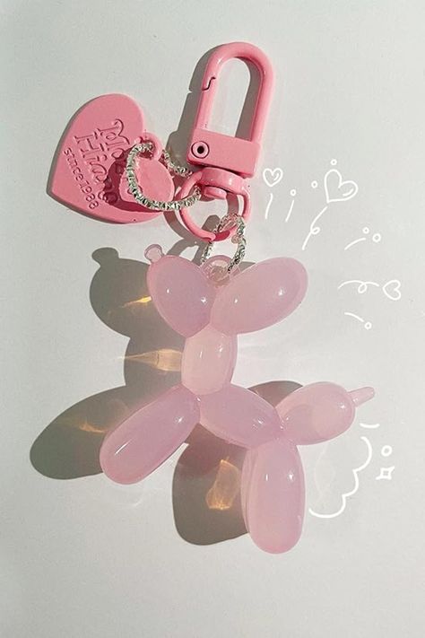 Chic Jelly Balloon Dog Keychain: Elegant Accessory for Women's Backpacks, Wallets, and Car Keys. High-Quality Design with Lovely Details. Perfect Gift Idea for Her! #KeychainFashion #GiftsForHer #StylishAccessories #FashionableKeychain #UniqueDesign #ElegantCharm #WomenAccessories Accessories For Car, Chains Accessories, Turtle Keychain, Starbucks Card, Cute Dog Clothes, Sally Nightmare Before Christmas, Cute Dog Photos, Dog Keychain, Keychain Cute