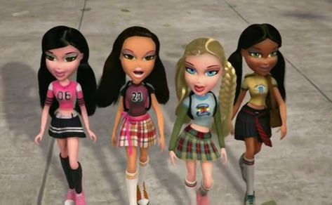 Bratz Tv Show, Bratz Aesthetic Outfit, Doll Backgrounds, Bratz Doll Outfits, Bratz Girls, Knit Toys, Pretty Halloween, Diy Fashion Accessories, Tv Show Outfits