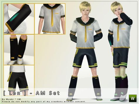 Kagamine Len - Screaming Mustard Sims 4 Vocaloid, Vocaloid Sims 4 Cc, Sims 4 Vocaloid Cc, Sims Vocaloid Cc, Bald Len Kagamine, Len Steal My Sunshine, Kagamine Len Banana, Sim4 Cc, Ts4 Mods