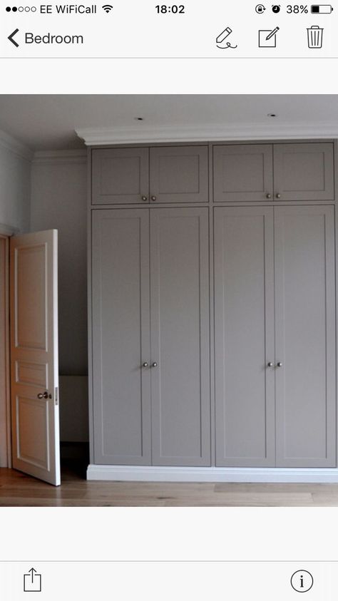 Wardrobes #builtin #bedroom #diy Floor To Ceiling Wardrobes, Floor To Ceiling Cabinets, Bedroom Built Ins, Fitted Bedroom Furniture, Bedroom Built In Wardrobe, Closet Cabinet, Bedroom Cupboards, Fitted Bedrooms, Build A Closet