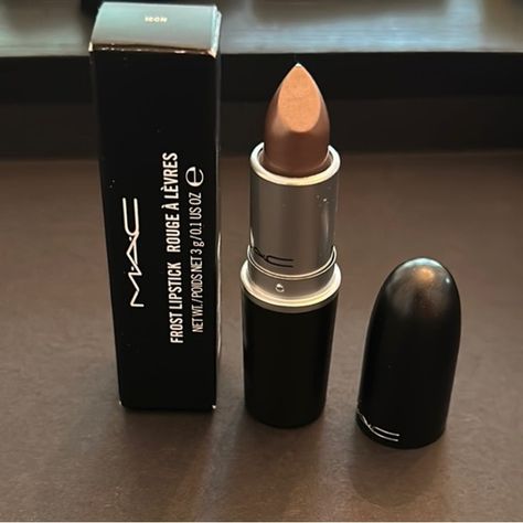 Mac Cosmetics Frost Lipstick Icon Frost Lipstick, Frosted Lipstick, Mac Lipstick, Makeup Products, Hard To Find, Mac Cosmetics, Mac, Lips, Brand New