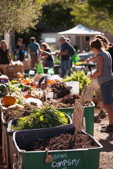 Creating a Community Composting System is an eco-friendly and collaborative initiative for any neighborhood! 🌱🌿 By composting organic waste together, communities can reduce landfill use, enrich garden soil, and foster a sense of teamwork. Simple to start and bursting with environmental benefits, a community composting system is perfect for promoting sustainability. Start composting together today! 🌿🍂 #CommunityComposting #SustainableLiving #EcoFriendly #GreenCommunity Community Compost, Community Composting, Composting System, Start Composting, Balcony Gardens, Living Sustainably, Organic Waste, Co Living, Eco Friendly Garden