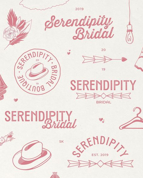 Past projects re-imagined: Serendipity Bridal (Part 1/3) Serendipity Bridal is a boho bridal boutique and was one of my first ever branding clients back in 2022. Though I loved the branding and client was really happy with it, I wanted to revisit this project 2 years on and see what I would do differently with an additional two years of experience and learning. I found that at the time I had held some creativity limiting beliefs like thinking the entire logo suite had to use the same symbol... Logo Suite, Logo Variations, Boho Bridal, Boutique Design, Limiting Beliefs, One Image, Bridal Boutique, To Tell, Design Studio