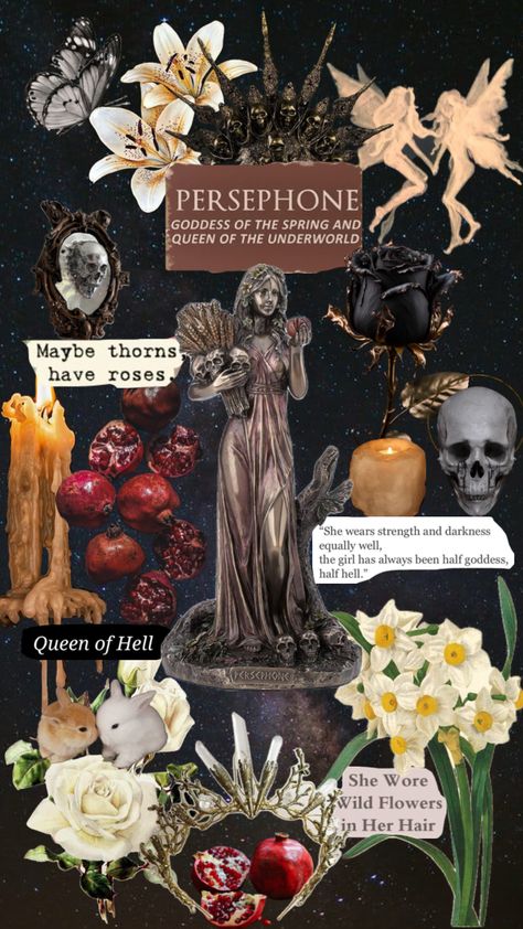 #persephone #hades #queenoftheunderworld #underworld #greekgoddess #archetypes #persephoneaesthetic #kore #themaiden Kore Goddess, Hades Underworld, Persephone Greek Mythology, Persephone Hades, Goddess Persephone, Ancient Greek Clothing, Hades Aesthetic, Persephone Greek Goddess, Persephone Goddess