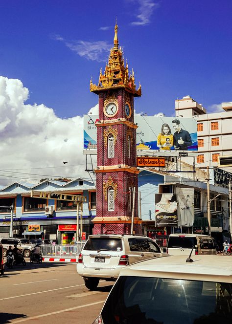 #Mandalay #Myanmar #Burma #ZayCho #ZeGyo #မန္တလေး #ဈေးချို #ZayChoClockTower #asia #asean Mandalay City, Mandalay Myanmar, Scary Photos, Funny Cat Wallpaper, Citrus Aurantifolia, Beautiful Flowers Photos, Easy Canvas, Easy Canvas Art, Photoshop For Photographers