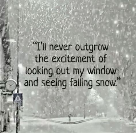 Snow Quotes, Old Time Christmas, I Love Snow, Winter Quotes, Falling Snow, I Love Winter, Love Winter, Christmas Memories, Winter Beauty