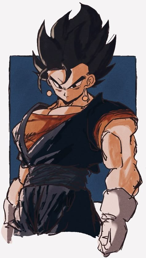 Vegito Art, Vegito Fanart, Gogeta And Vegito, Dragon Z, Dbz Art, Dragon Ball Image, Anime Dragon Ball Goku, Dragon Ball Super Manga, Dragon Ball Wallpapers