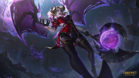 Nike - Miss Misery by MarmaduX-Smite on DeviantArt Dynamic Painting, Systems Art, Fantasy Demon, Internet Art, Last Unicorn, Astuces Diy, Ange Demon, Splash Art, Concept Art Character