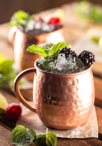 Embark on a flavor-filled journey with our Mixed Berry Moscow Mule! This twist on the classic recipe blends zesty lime, smooth vodka, and bubbly ginger beer with Galil Mixed Berry Preserve. Berry Moscow Mule, American Diner, Copper Mugs, Wild Berry, Moscow Mule, Ginger Beer, Mixed Berries, Classic Food, Lime Juice