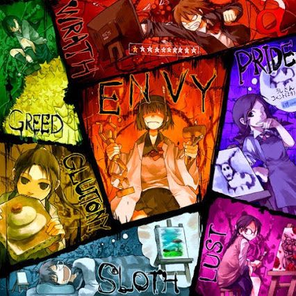 7 sins 7 Deadly Sins Bible, Seven Deadly Sins Bible, Sloth Deadly Sin, 7 Sins, Anime Places, The Seven Deadly Sins, Dungeons And Dragons Game, 7 Deadly Sins, Tarot Art