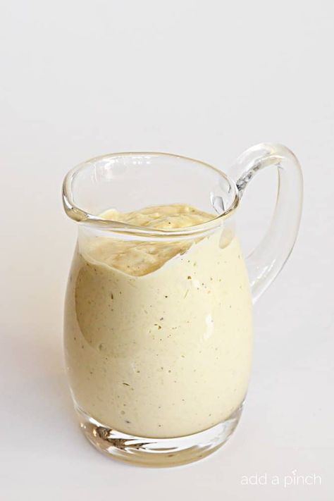 Easy Caesar Dressing Recipe - Add a Pinch Easy Caesar Dressing Recipe, Easy Caesar Dressing, Easy Caesar Salad Dressing, Caesar Salad Dressing Recipe, Caesar Dressing Recipe, Classic Caesar Salad, Caesar Salad Dressing, Salad Dressing Recipes Homemade, Homemade Salads