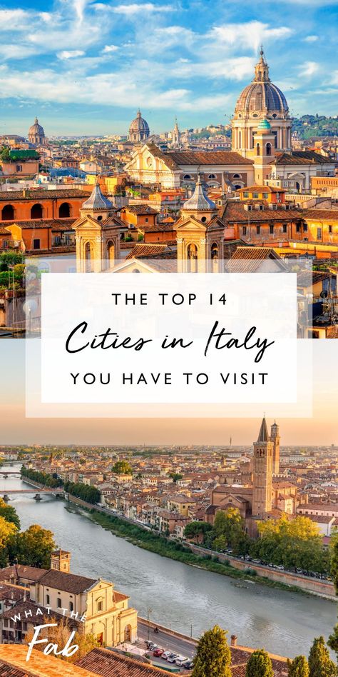 Looking for the best cities to visit in Italy? This guide has you covered! From the glamorous Amalfi Coast to Rome’s rich history, Italy offers endless opportunities to explore. Thanks to all the bucket list-worthy cities, crafting the perfect itinerary for the country catered to your interests and preferences is easy. Click the pin to see which cities in Italy you have to add to your itinerary!   cities in Italy, cities in Italy to visit, top cities to visit in Italy, Italian cities Best Cities In Italy, Best Cities To Visit In Italy, What To Do In Italy, Best Places To Visit In Italy, Cities To Visit In Italy, Italy Cities, Italian Cities, Venice Photos, Rome Photo