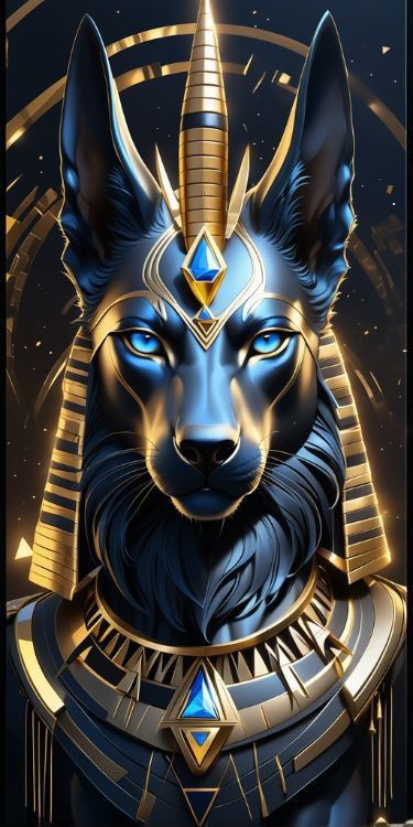 Egyptian Anubis, Egyptian Era, Egypt Concept Art, Anime Egyptian, Ancient Egyptian Artifacts, Warrior Concept Art, Egyptian Design, Egyptian Beauty, Egyptian Artifacts