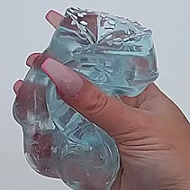 Slime Stim Gif, Clean Core, Sensory Gifs, Sensory Images, Stim Gifs, Stim Board, Blue Slime, Sensory Board, Random Gif