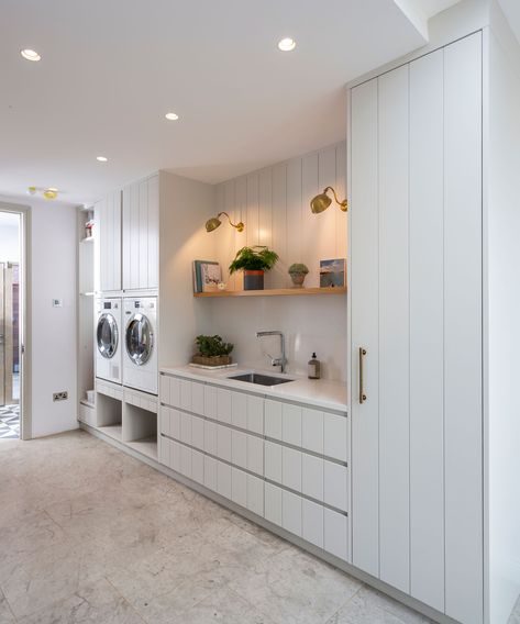 Utility Room Inspiration, Utility Room Organization, Laundry Room Paint Color, Utility Room Storage, Laundry Room Paint, Small Utility Room, Utility Room Designs, Armac Martin, Pantry Laundry Room