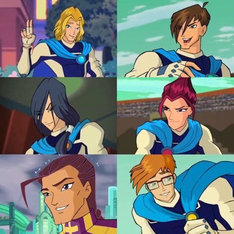 Winx Club Boys, Winx Club And Their Boyfriends, Winx Brandon, All Winx Characters, Specialists Winx Club, Timmy Winx Club, Winx Club Couples Fanart, Winx Boys, Riven Winx Club