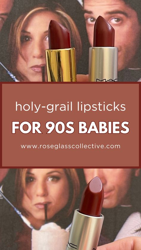 90s lipstick Iconic Lipsticks, Revlon Iced Mocha Lipstick, 60s Lipstick, Vintage Revlon Lipstick, 80s Lipstick Colors, 70s Lipstick, Mac 90s Lipstick, 90s Revlon Lipstick, 90s Red Lipstick