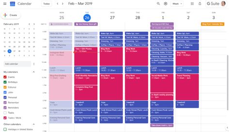 Time Blocking Google Calendar, Google Calendar Organization, Calendar Blocking, Google Hacks, Google Training, Plan Your Life, Calendar Management, Make Your Own Calendar, Personal Calendar