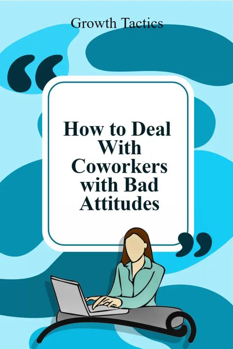 Learn how to deal with coworkers with bad attitudes in the workplace. Discover tips on how to handle difficult colleagues and manage workplace negativity. When A Coworker Gets An Attitude, Dealing With Difficult Coworkers, How To Deal With A Difficult Boss, Dealing With Toxic Coworkers, How To Deal With Difficult Coworkers, Bad Coworkers, Negative Coworkers, Gossip In The Workplace, Difficult Coworkers